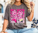 100 Days Of School PNG: Girls Coquette Bow