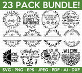 Round Sign SVG Bundle