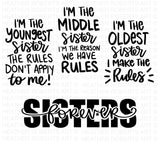 Sister Svg Bundle