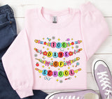 100 Days of School Friendship Bracelet PNG