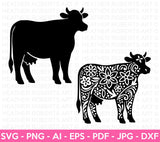 Cow Mini Svg Bundle