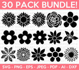 Flower SVG Bundle