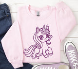 Cute Unicorn SVG PNG Bundle