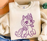 Cute Unicorn SVG PNG Bundle