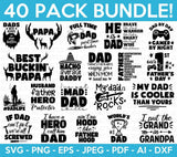 Fathers Day SVG Bundle