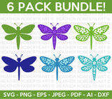 Dragonfly SVG Bundle