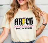 ABCD back to school PNG