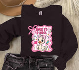 Back To School Girl PNG: First Day of School Goose Design