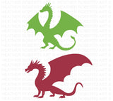 Dragon SVG Clipart Bundle