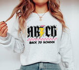 ABCD back to school PNG