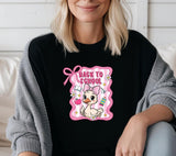 Back To School Girl PNG: First Day of School Goose Design