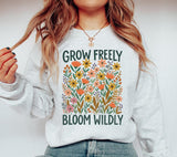 Boho Floral PNG: Mental Health & Affirmations Design