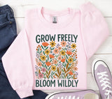 Boho Floral PNG: Mental Health & Affirmations Design