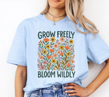 Boho Floral PNG: Mental Health & Affirmations Design