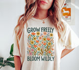Boho Floral PNG: Mental Health & Affirmations Design