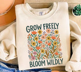 Boho Floral PNG: Mental Health & Affirmations Design