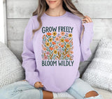 Boho Floral PNG: Mental Health & Affirmations Design