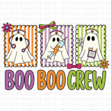 Boo Boo Crew Halloween Nurse Png