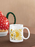 Boho Floral fall Sun Png