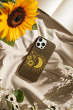 Boho Floral fall Sun Png