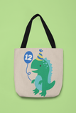 12th Dinosaur Birthday SVG