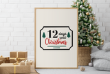 Christmas Countdown SVG