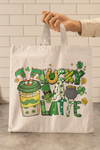 St Patrick's Day Lucky A Latte PNG