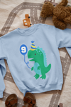 9th Dinosaur Birthday SVG