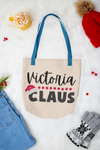 Claus Split Monogram SVG