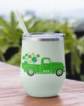 St. Patrick Clover Truck SVG