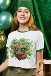 St Patrick's Day Highland Cow PNG