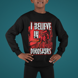 I Believe in Dinosaurs Sublimation PNG