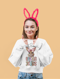 Silly Rabbit Easter is for Jesus Sublimation PNG