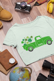 St. Patrick Clover Truck SVG