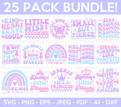 Little Girl SVG Bundle