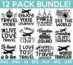 Travel SVG Bundle