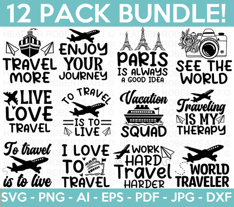 Travel SVG Bundle