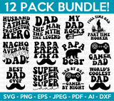 Retro Father's Day SVG Bundle