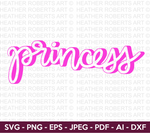 3D Princess SVG
