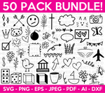 Doodle SVG Bundle