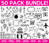 Doodle SVG Bundle