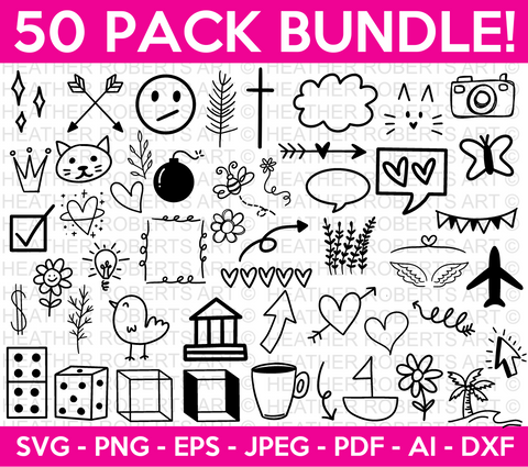 Doodle SVG Bundle