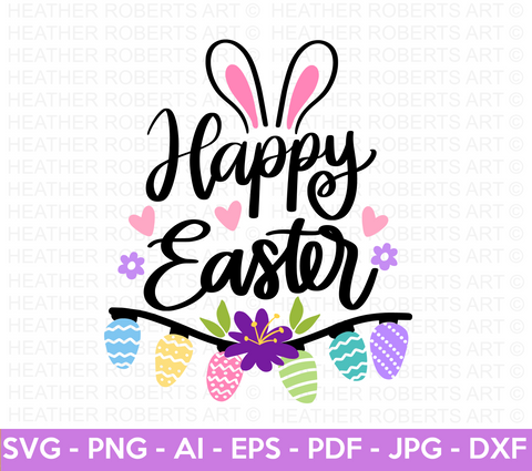 Happy Easter SVG