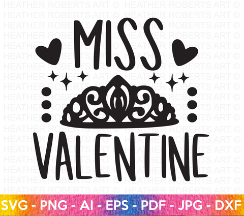 Miss Valentine SVG