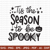 Season to be Spooky SVG