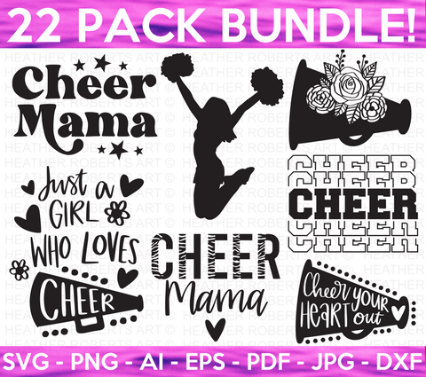 Cheer MEGA SVG Bundle