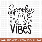 Spooky Vibes SVG