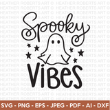 Spooky Vibes SVG