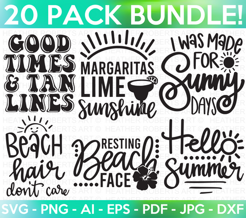 Summer SVG Bundle