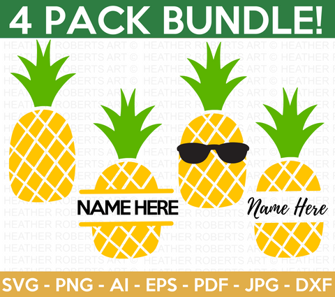 Pineapple SVG Bundle